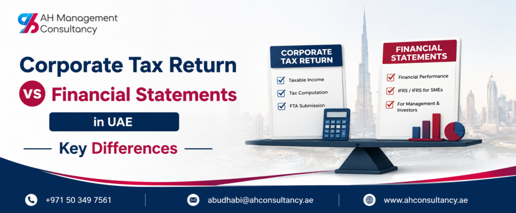 Corporate Tax Return vs Financial Statements