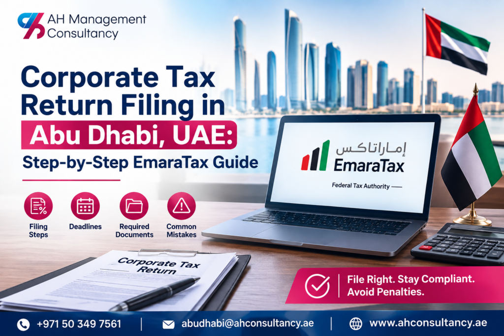Corporate Tax Return Filing in Abu Dhabi