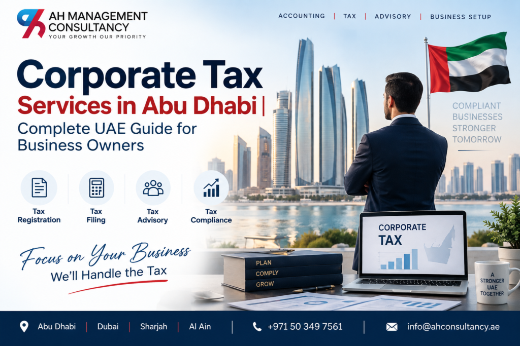 Corporate Tax Services in Abu Dhabi