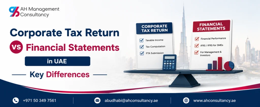 Corporate Tax Return vs Financial Statements